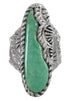 Southwestern Authentic Sterling Silver Turquoise Jewelry Ring Size 6-1/4 QX74931